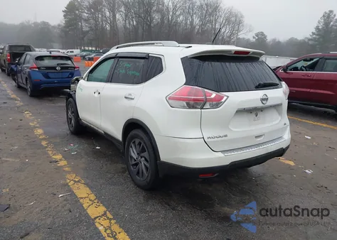 2016 Nissan Rogue Sl z USA, uszkodzony, nr VIN 5N1AT2MTXGC747458